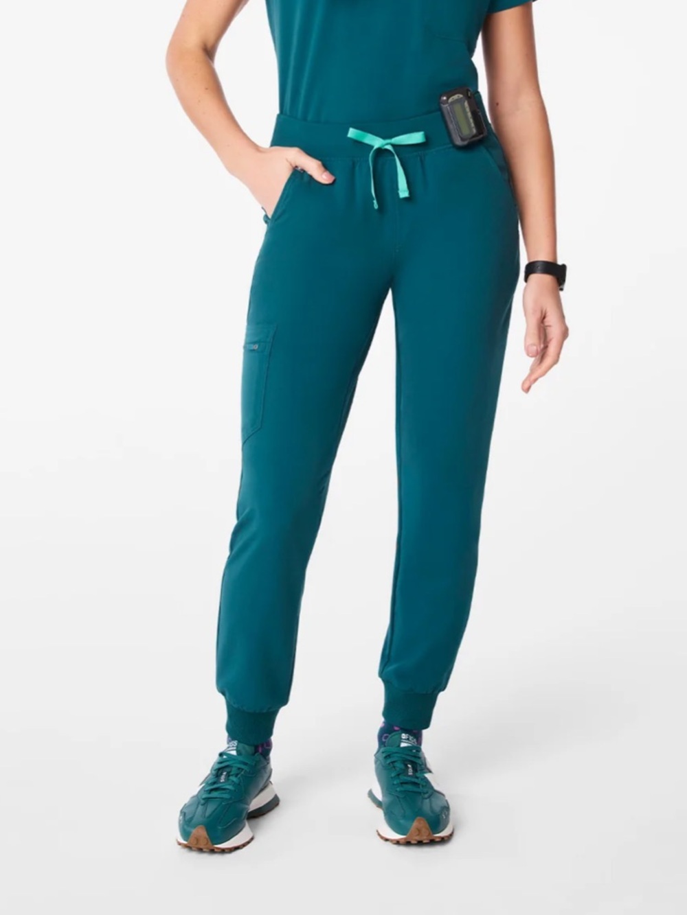 Figs Forest Green Zamora Jogger Scrub Jogger Pant Uniform Medical XL/P